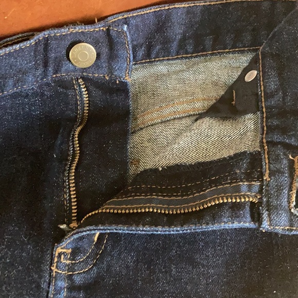 Vintage Ralph Lauren LRL Denim Jean Mini Skirt Sz 10 - Picture 8 of 9